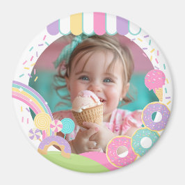 Íman Candyland Ice Cream Keepsake Magnet