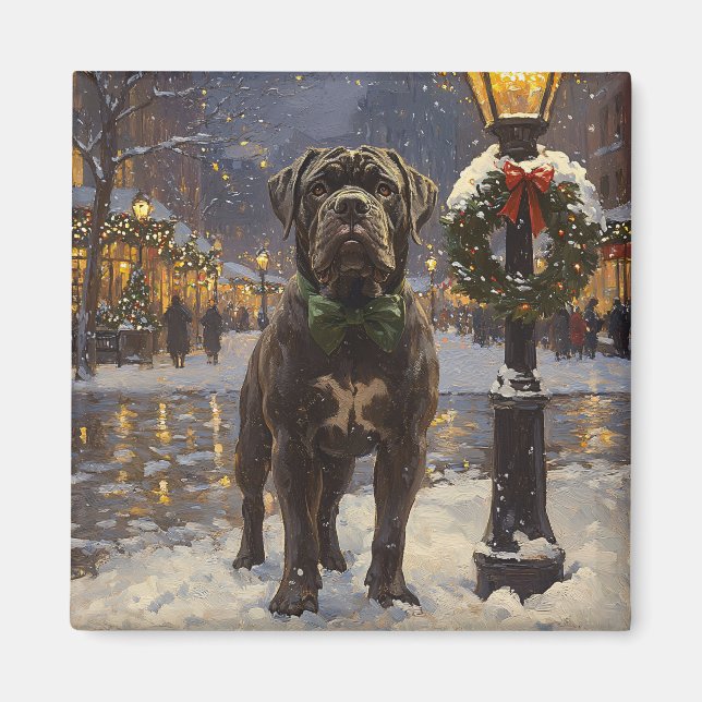 Íman Cane Corso Christmas (Frente)