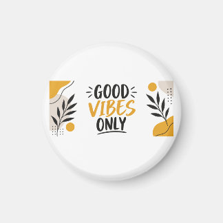 Íman Caneca Minimalista Vibrações Positivas Modernas