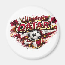 Caneca para Fã de Futebol do Catar | Suporte Patri
