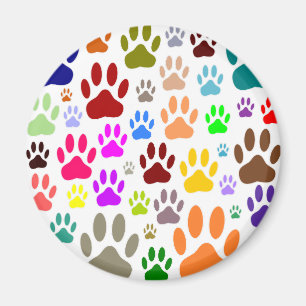 Íman Caneta De Cães Imprime Por Toda Parte