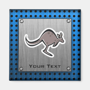 Íman Canguru Bonito; Olho metálico