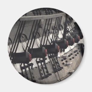 Íman Canhões de estibordo da Constituição dos EUA