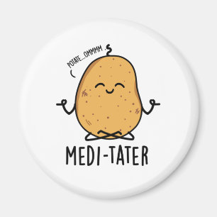 Íman Canhoto de batata meditante de batata mediano