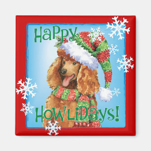 Íman Caniche feliz de Howlidays