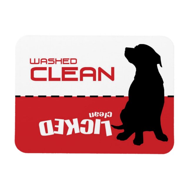 Íman Canina de Lâmpada para Cachorro - Limpa com Licenç (Horizontal)