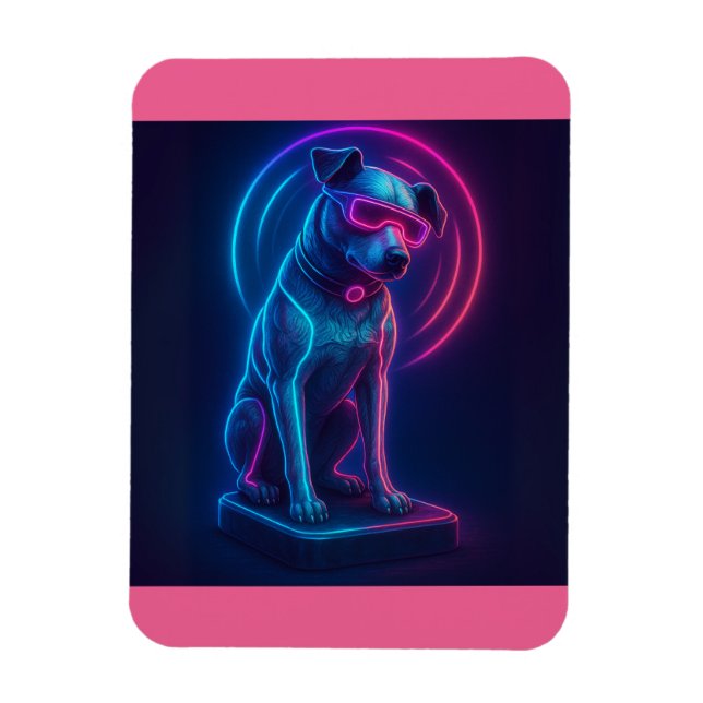 Íman Canino Futurístico RCA Victor Dog (Vertical)
