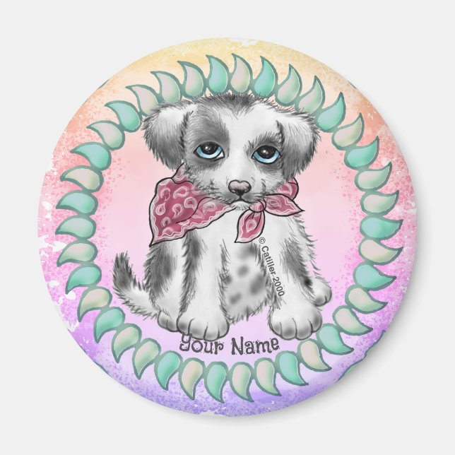 Íman Canino Superior (Frente)