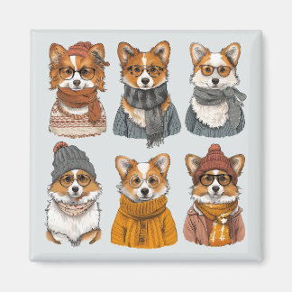 Íman Caninos Motivos de Welsh Corgi