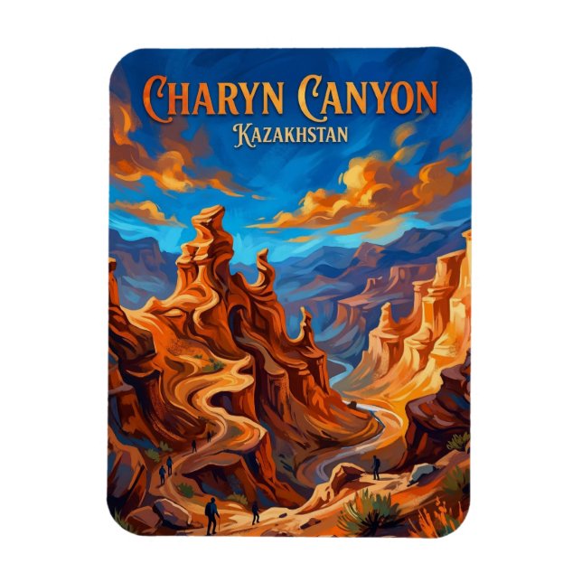 Íman Cânion de Charyn, Cazaquistão (Vertical)