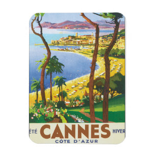 Íman Cannes Cote D'Azur Viagens vintage
