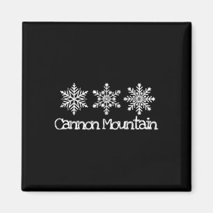 Íman Cannon Mountain Franconia Notch Snowflakes Esqui E