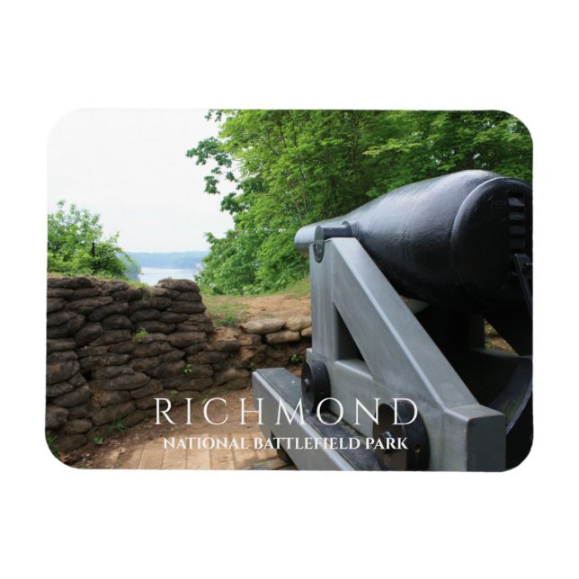 Íman Cannon Overlook James River Drewry's Bluff (Horizontal)