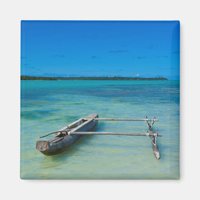 Íman Canoa de Balancim no Oceano Raso (Frente)