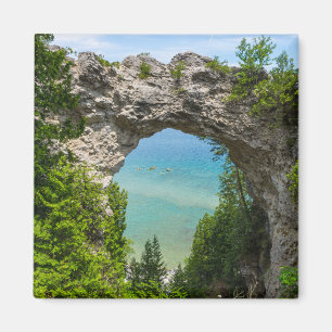 Íman Canoagem Em Arch Rock