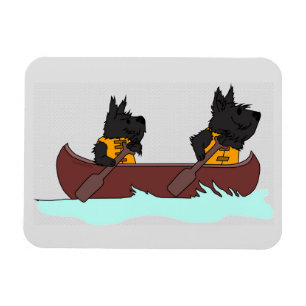 Íman Canoar escocesa e amigo