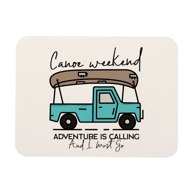 Íman Canoar Weekend (Horizontal)