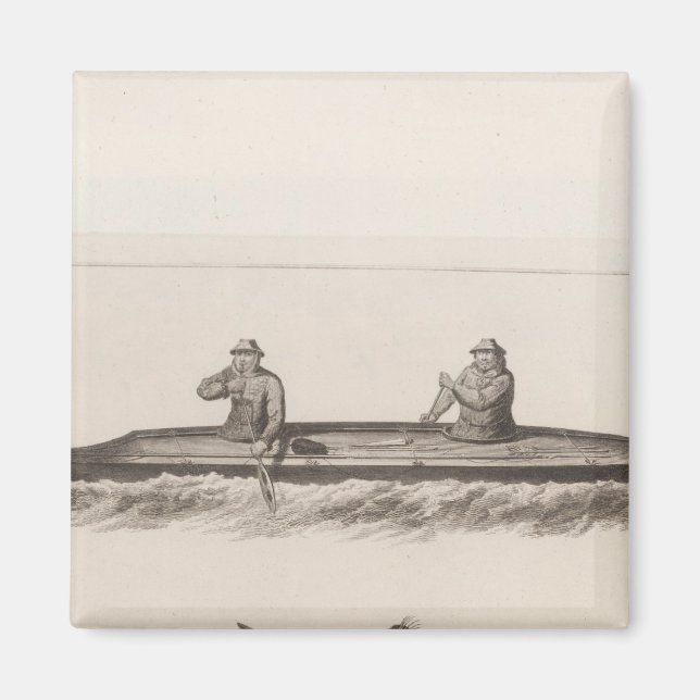 Íman Canoes, Oonalashka, Alasca (Frente)