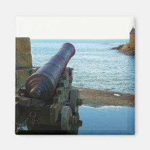 Íman Canon Porthleven Cornualha Inglaterra