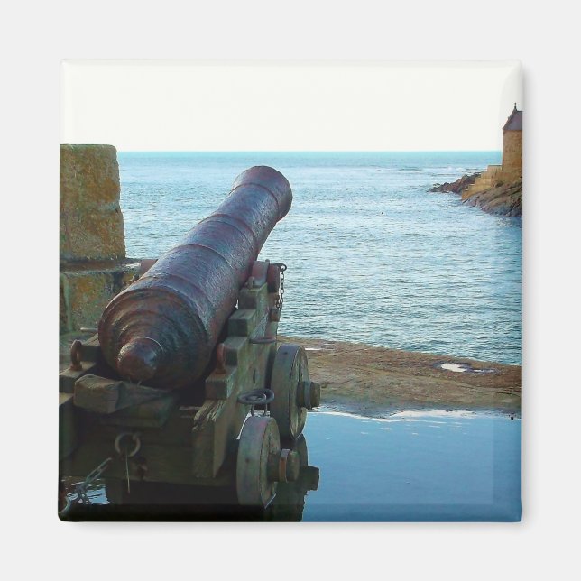 Íman Canon Porthleven Cornwall Inglaterra (Frente)