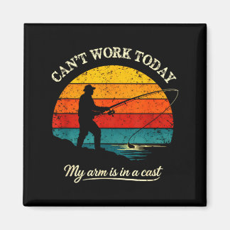 Íman Cant work arm is in a cast funny fishing