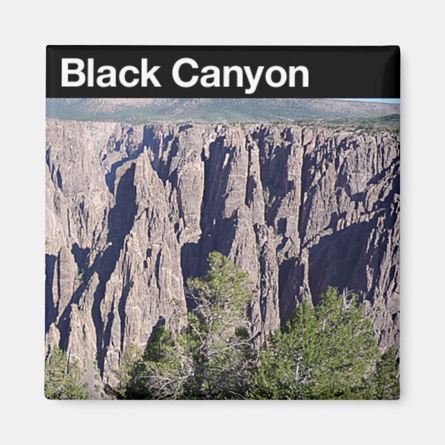 Íman Cantão Negro do Gunnison NP (Frente)