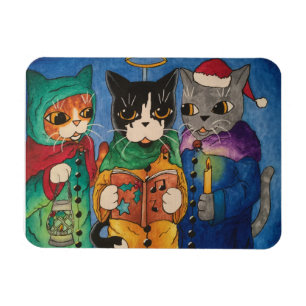 Íman Cantores da canção de natal do Natal