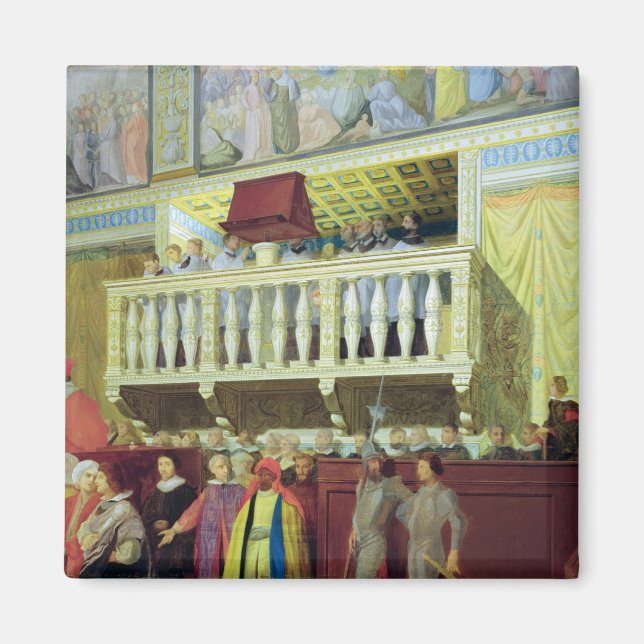 Íman Cantoria na Capela Sistina (Frente)