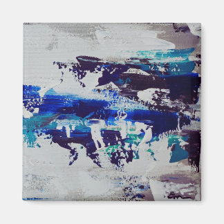 Íman Canvas Print Brise | Art abstrait contemporain
