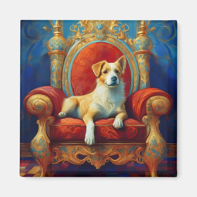 Íman Cão AI (Frente)