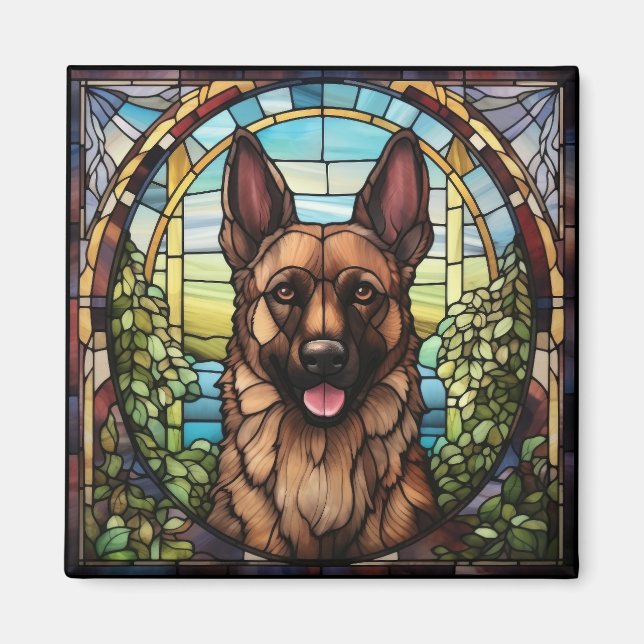 Íman Cão Alsaciano (Frente)