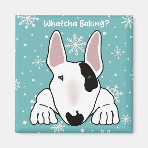 Íman Cão bonito quer saber o que você está cozinhando