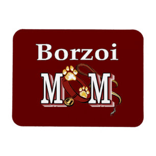 Íman Cão Borzoi MOM