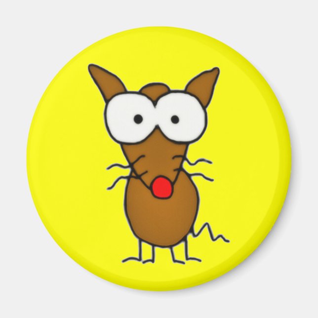 Íman Cão Cartoon (Frente)