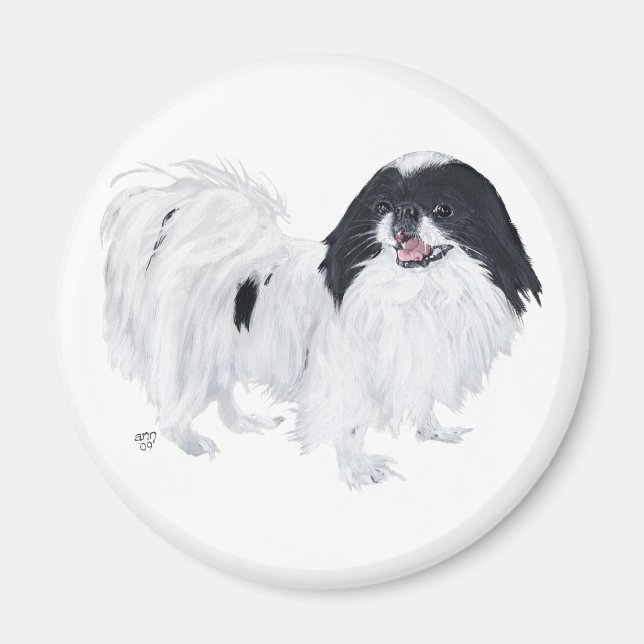 Íman Cão Chin Japonês (Frente)