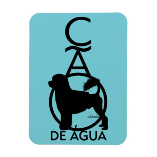 Íman Cão de água português que está Cao de Água