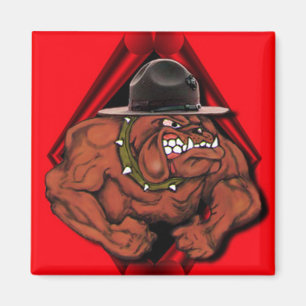 Íman Cão de diabo do USMC