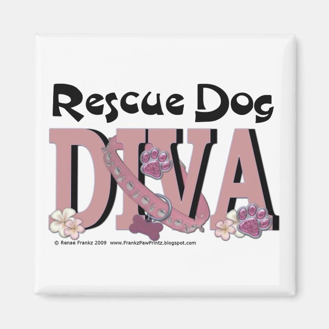 Íman Cão de Emergência DIVA (Frente)