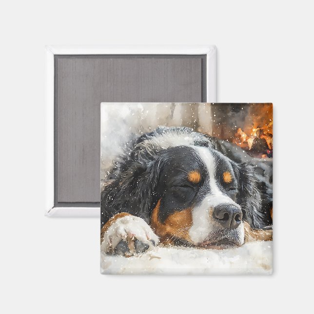 Íman Cão de Montanha Bernês (Front/Back)
