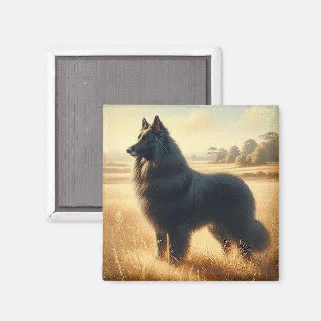 Íman Cão de Pastor Belga (Front/Back)