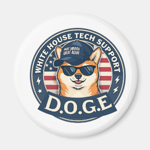 Íman Cão de Suporte Técnico da White House