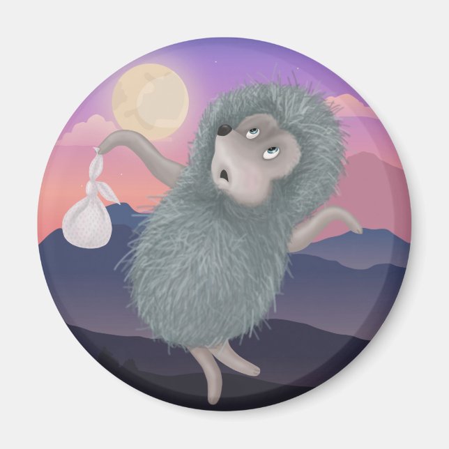 Íman Cão Dramático (Frente)