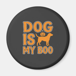 Íman Cão É o Meu Boo Halloween Cão
