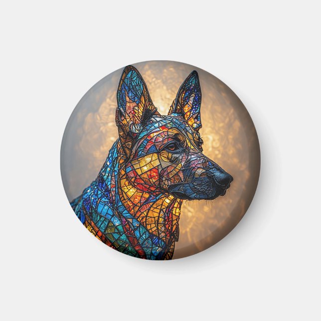 Íman Cão Pastor Alemão (Frente)