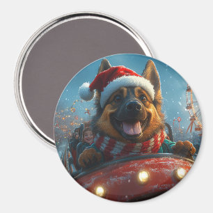 Íman Cão Pastor Belga Montanha-russa Natal