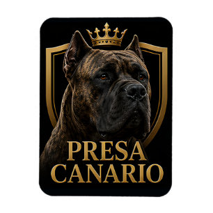 Íman Cão Presa Canario Real Amantes de Cães Poderosos