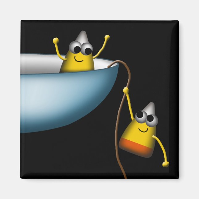 Íman Caos de Milho Candy - Engraçado 3 de 4. Magnet (Frente)