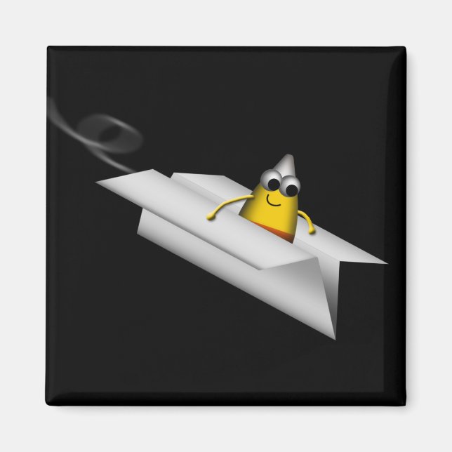 Íman Caos de Milho Doce - Engraçado 4 de 4. Magnet (Frente)