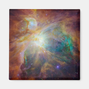 Íman Caos no Coração de Orion Spitzer Hubble Composto