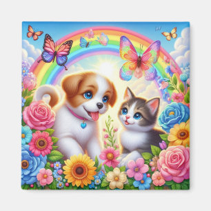 Íman Cãozinho/cachimbo/arco-íris de gatinho